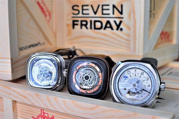 Thương hiệu đồng hồ SevenFriday có xuất xứ từ 3 quốc gia