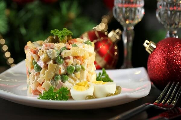Salad là món ăn truyền thống của người Nga nổi tiếng trên thế giới